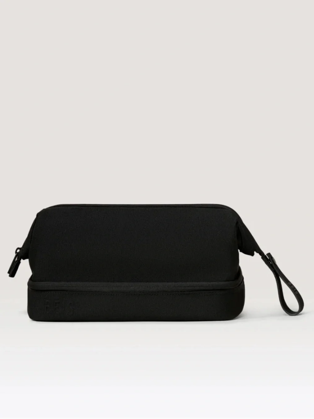 Beis The Dopp Kit in Black with Wrist Strap